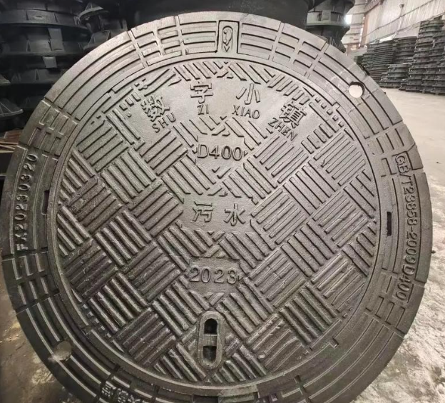 樊城球墨铸铁防沉降井盖展示